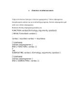 Programavimo kalba: Fortran 90 8 puslapis