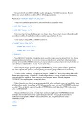 Puslapių kūrimas naudojant rėmus 13 puslapis