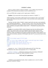 Puslapių kūrimas naudojant rėmus 6 puslapis