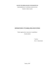Apmokėjimo už darbą organizavimas: UAB "Gintaras"