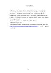 Apskaitos duomenų parengimas pelno (nuostolio) ataskaitai ir jos informacijos panaudojimas UAB "Namų Statyba" vadybinėje veikloj 20 puslapis