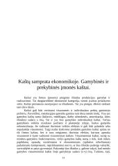 Rinkos ekonomikos prielaidos. Kaštai. Pinigai 12 puslapis