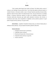 Finansų esmė ir jų būtinumas. Finansų rūšys ir funkcijos. 3 puslapis
