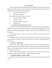 Audito atlikimas įmonėje ir jo rezultatai 5 puslapis