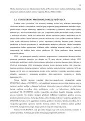 Bendrojo priėmimo į Lietuvos aukštąsias mokyklas duomenų bazės statistinės analizės sistema 10 puslapis