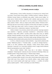 Brolių Grimmų literatūrinė bei kalbinė veikla 11 puslapis
