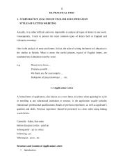 Style in letters and its maintenance in translation 12 puslapis