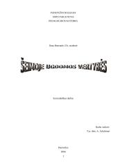 Šeimoje ugdomos vertybės