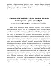 Ekonominis augimas ir šiuolaikiniai jo aspektai 11 puslapis