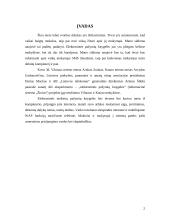 Elektroninės pažymių knygelės 2 puslapis