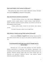 Elektroninės pažymių knygelės 7 puslapis