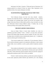 Elektroninės pažymių knygelės 8 puslapis
