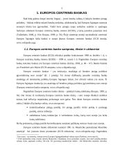 Europos centrinis bankas (ECB) ir Lietuva 3 puslapis