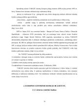 Europos centrinio banko veikla ir Lietuva 14 puslapis