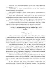 Europos Sąjungos (ES) valiutos vienetas euras: perspektyvos ir pavojai Lietuvos ekonomikai 7 puslapis