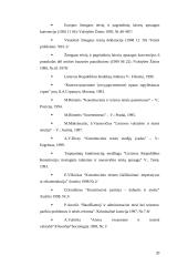 Europos žmogaus teisių ir pagrindinių laisvių apsaugos konvencija, Europos sąjungos Pagrindinių teisių chartija. Taikymas Lietuv 20 puslapis