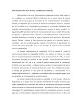 Fines de aplicación de las Normas contables internacionales