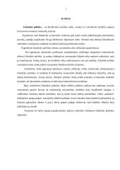 Valstybės vykdomos fiskalinės politikos ypatumai