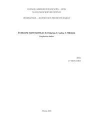 Žymiausi matematikai: R. Dekartas, E. Galua, T. Miletietis