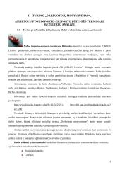 Darbo jėgos motyvavimas ir finansinių rodiklių prognozavimas: naftos importo–eksporto terminalas 3 puslapis