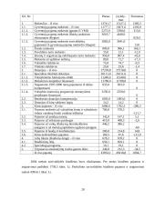 Joniškio rajono savivaldybės 2004-2005 metų biudžetas ir jo paskirstymo efektyvumas 15 puslapis