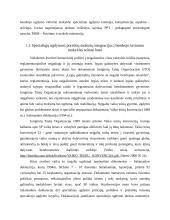 Kai kurie mokytojų kompetencijos aspektai integruotai ugdyti specialiųjų poreikių mokinius 8 puslapis