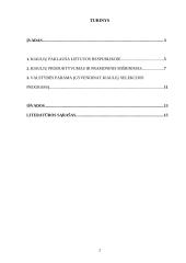 Kiaulių selekcijos programa 2 puslapis