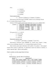 Išlaidų koreliacinė regresinė analizė 11 puslapis