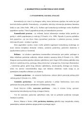 Komunikacijos procesas marketinge: UAB "Technosrautas" 5 puslapis