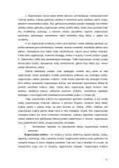 Kultūros įtaka organizacijos efektyvumui 10 puslapis