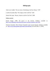 Who caused the Cold War? Critically assess the different claims made for the culpability of the USA and USSR 6 puslapis