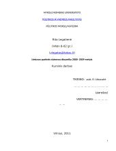 Lietuvos partinės sistemos dinamika