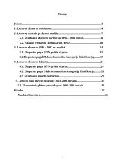 Lietuvos prekių eksporto dinamikos ir pagrindinių problemų analizė 2 puslapis