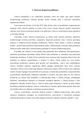 Lietuvos prekių eksporto dinamikos ir pagrindinių problemų analizė 4 puslapis