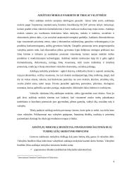 Lietuvos Respublikos (LR) aukštojo mokslo teisiniai pagrindai 4 puslapis