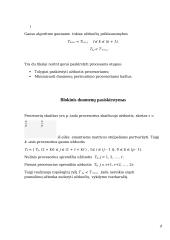 Lygiagretusis Gauso algoritmas 4 puslapis