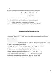 Lygiagretusis Gauso algoritmas 4 puslapis