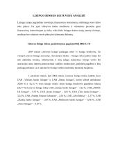 Lizingas, jo taikymo Lietuvoje plėtra 17 puslapis