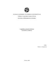 Logistikos įmonės kūrimas