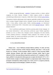 Aplinkosaugos harmonizacija Europos Sąjunga (ES) sistemoje 14 puslapis