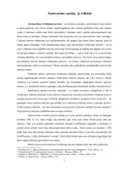 Atstovavimo institutas Lietuvos civiliniame procese 6 puslapis