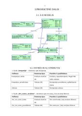 Duomenų bazė: "Lėktuvų tvarkaraštis" 7 puslapis