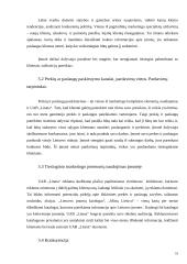Gamybos planavimas: metalo konstrukcijos UAB "Litana ir Ko" 17 puslapis