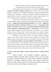 Genetiškai  modifikuotų organizmų poveikis aplinkai ir sveikatai 10 puslapis