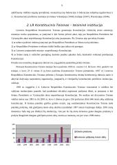 Įstatymų leidybos procesas Lietuvos Respublikoje (LR) 6 puslapis