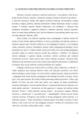 Pagarbos ugdymo svarba besiformuojančiai vaiko asmenybei 14 puslapis