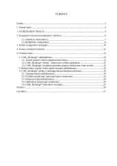 Kainodara. Kainodaros organizavimas UAB "Rytlangis" 2 puslapis