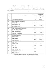 Kainodara. Kainodaros organizavimas UAB "Rytlangis" 19 puslapis