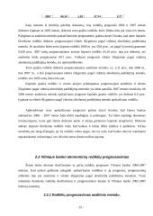 Pagrindinių ekonominių rodiklių prognozavimas: AB "Swedbank" ir AB "SEB Vilniaus bankas" 12 puslapis