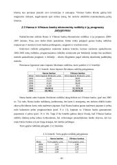 Pagrindinių ekonominių rodiklių prognozavimas: AB "Swedbank" ir AB "SEB Vilniaus bankas" 18 puslapis